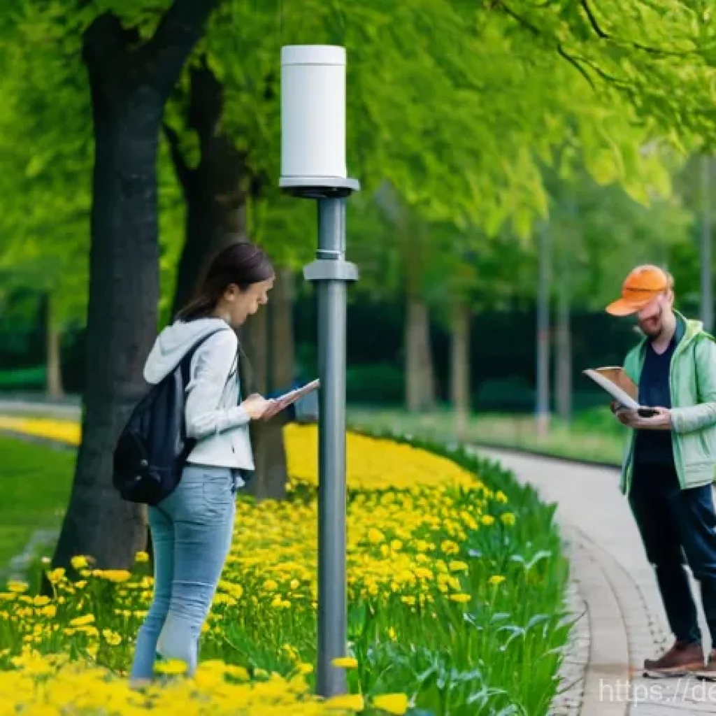 시민과학 프로젝트와 기후 변화 대응 - **Prompt 1: Urban Citizen Scientists in Action**
"A vibrant, medium shot of a diverse group of a...