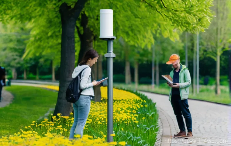 시민과학 프로젝트와 기후 변화 대응 - **Prompt 1: Urban Citizen Scientists in Action**
"A vibrant, medium shot of a diverse group of a...